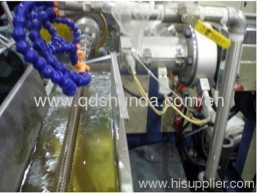 Pvc Flexible Fibre Reinforced Hose Pipe Extrusion Line 