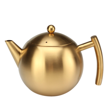Золотой чайник из нержавеющей стали