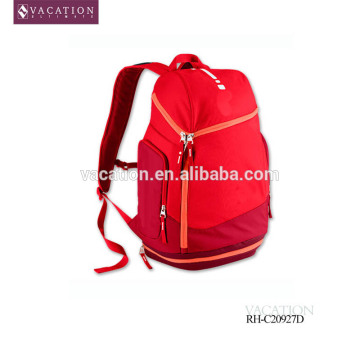 red youth backpack bags for sporting