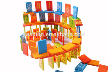 50 pcs high quality digital domino building blocks for kids