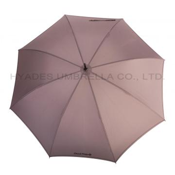 Classic Mens Straight Umbrella Hand offen