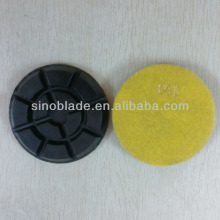 Wet use floor polishing pads