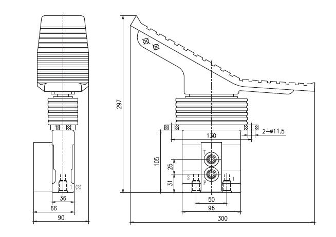 Hydraulic Pilot Control Valves for Foot Control Valve