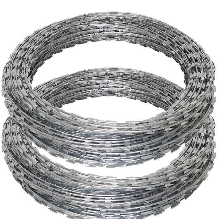 home depot wires hot dipped razor barbed wire price for sale