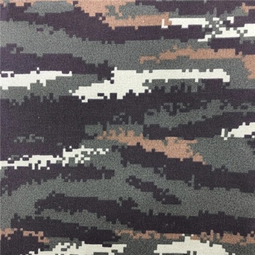 Nytt flamskyddsmedel Polyester Camouflage Military Fabric