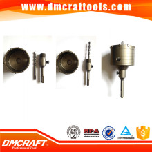 Hollow electric drill bit for wall concrete