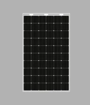 320w double glass transparent solar panel frameless