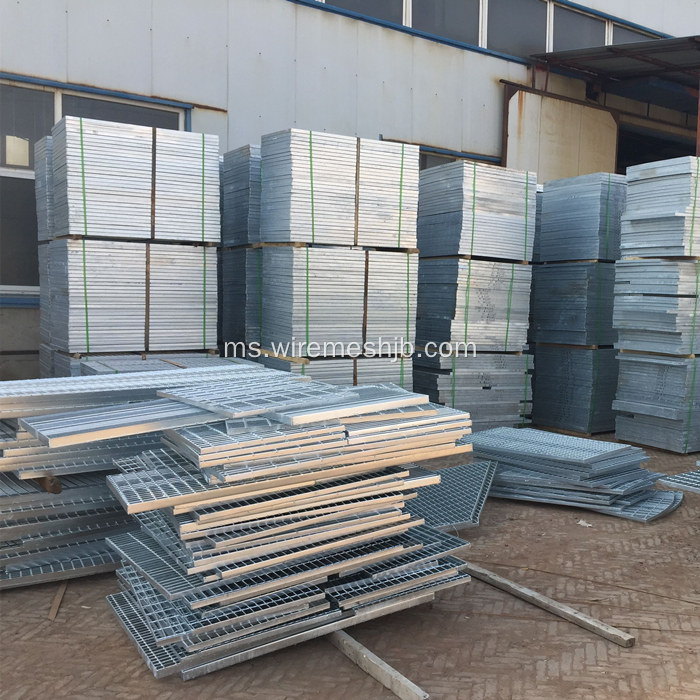 Tangkai tangga Hot Dipped Galvanized Steel Grid Plate