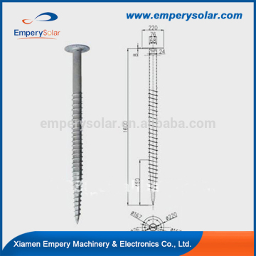 hot selling solar ground screw piles