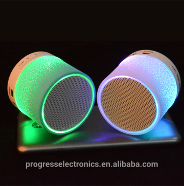 Portable MP3 Bluetooth Speaker/MP3 Player With Speaker With LED Light