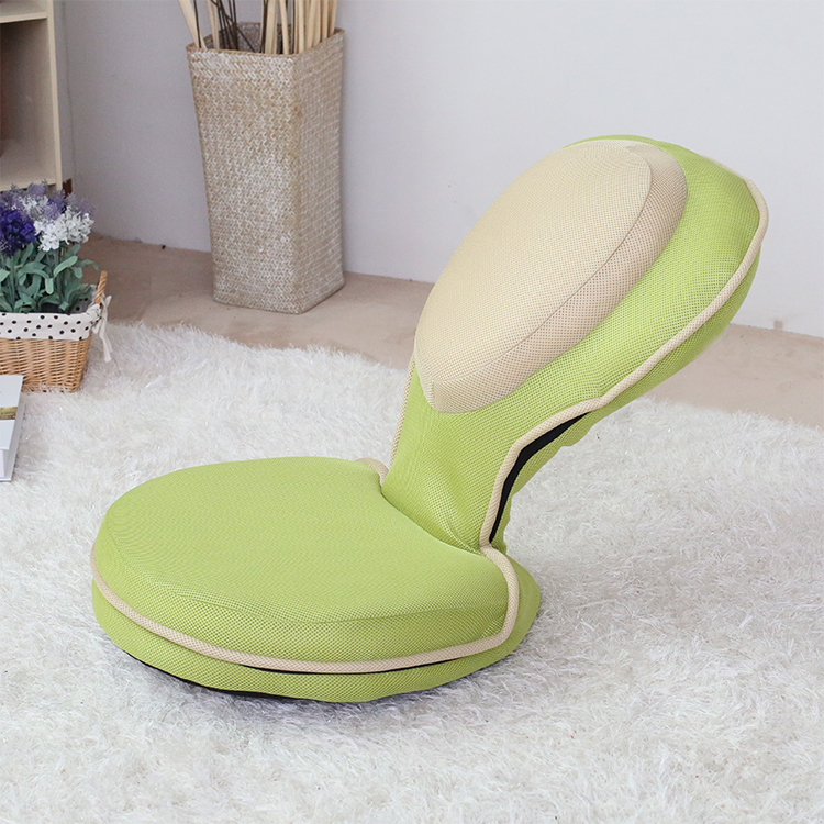 Silla perezosa estilo Japón y Corea del Sur en muebles de sala de estar, silla de piso reclinable, silla de piso ajustable