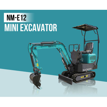 1ton mini excavator crawler digger machine excavator sale