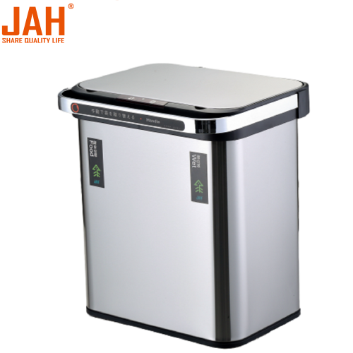 JAH Stainless Steel Recycling Sortable Garbage Trash Bin