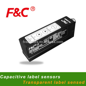 FC-4100 series Capacitive label sensors, capacitive proximity sensors, Transparent Label Sensing
