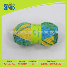 chinese trade assurance knitting yarn manufacturer shingmore best wholesale oeko-tex polyester fancy knit de knit yarn
