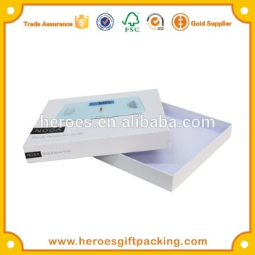 Trade Assurance Custom Lid and Tray Box Electronic Scale Paper Box With Lid