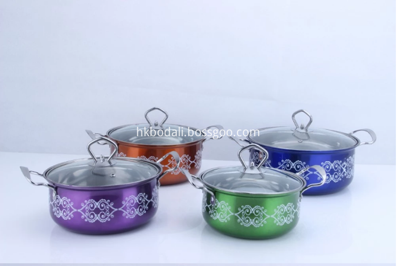 Stainless Steel Soup Pot Cookware Set 