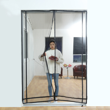 Polyester Magnetic Mosquito Mesh Door Curtain