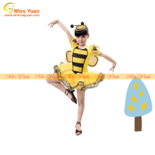 Hot sale girls bee dance costumes/girl animal costume/2017bee costume