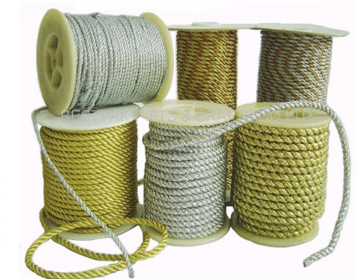 white Twisted rayon Rope 