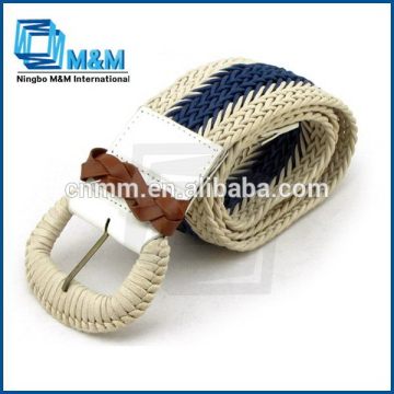 Fashion Leather Braided Belt For Women Leather Belt Factory