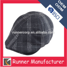 100%cotton high quality cheap ivy cap tweed men ivy cap