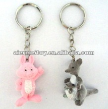 Rabbit and Kangaroo Key Chain