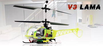 Esky V3 Lama Electric Rc Helicopter