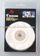 4" Medium buffing pads