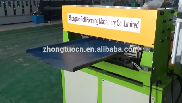 Portable standing seam Mechanical Panel roll forming machine