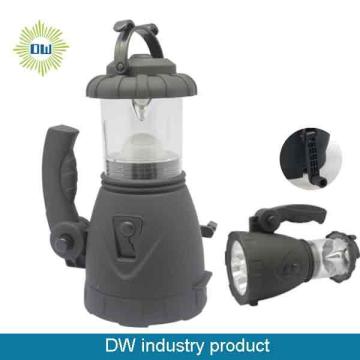 Rechargable 3+5 LED hand lamp Camp light