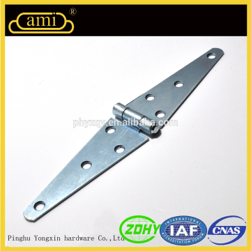 2017 Black Zinc Straight Wooden Case Strap Hinges