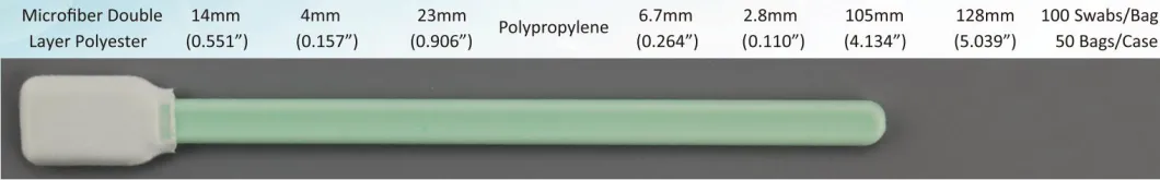 Dust-Free Cleaning Swabs for Optical Sensors