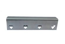 Square steel tube and its accessories