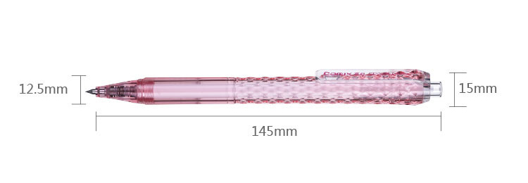comix hot manufacturer excellent crystal 2 colors plastic quick dry gel ink pens for gift promotion