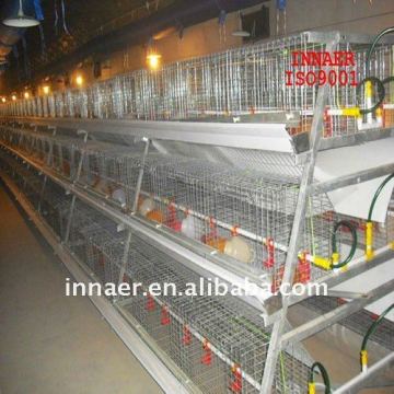 Low carbon steel wire chicken layer cages for farm