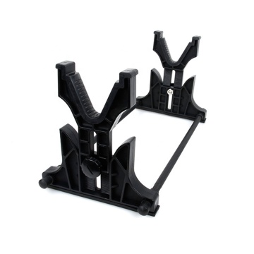 Adjustable Plastic Gun Rest - Shooting Rest & Cleaning Stand for Indoor/Outdoor