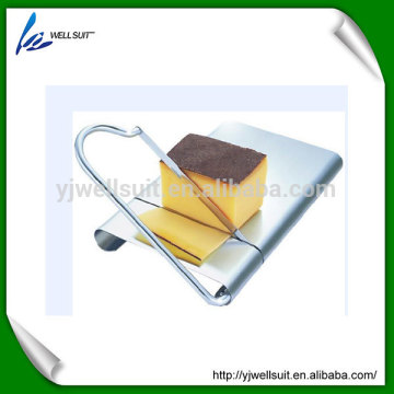 stainless steel cheese cutting board cheese slicer with wire