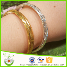 High fashion silver golden color bangle cuff love bracelet jewelry