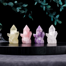 Wholesale High Quality Natural Amethyst Crystal Towers and Clusters for Decoration