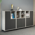 Combination Swing Door Storage Wooden Filing Cabinet