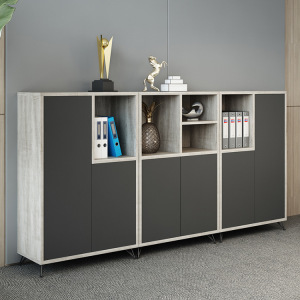 Black Small Space Wooden Bookcase