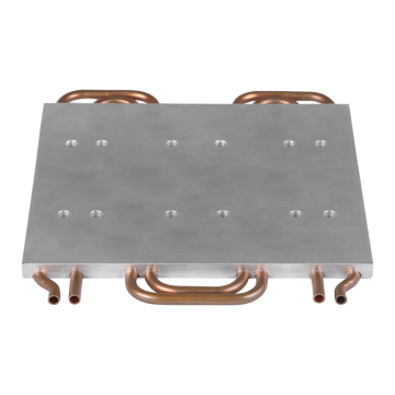 Custom buried Copper Pipe Water Cold Plate