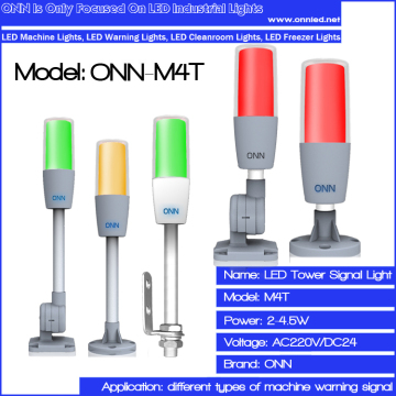 ONN-M4T Led Signal Lamp Signal Tower Lamp 24v Red Green Yellow