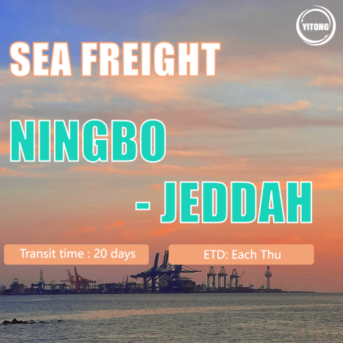 الشحن من نينغبو إلى المملكة العربية السعودية