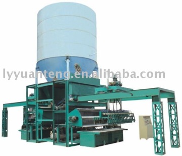 Gypsum block machinery