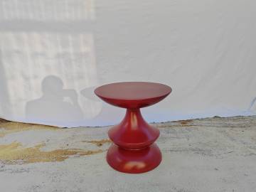 round solid wood end tables for living room