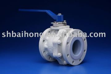 FEP Lined Ball Valve/PFA Lined Ball Valve
