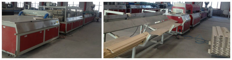 Wood Plastic Hollow Plate Extrusion Line