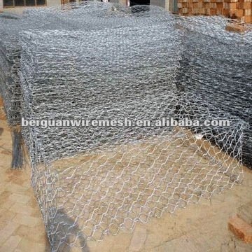 high quality Plastic coated stone cage netting